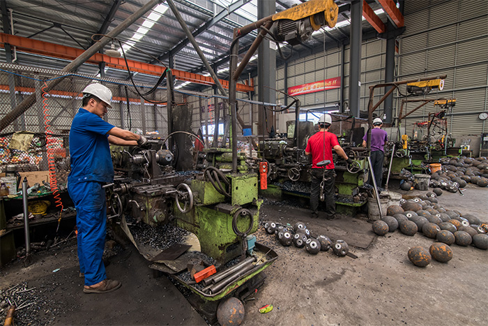 北票网架配件车间